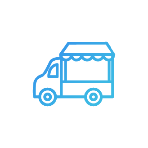 キッチンカー手配 飲食イベントの運営実施 アイコン